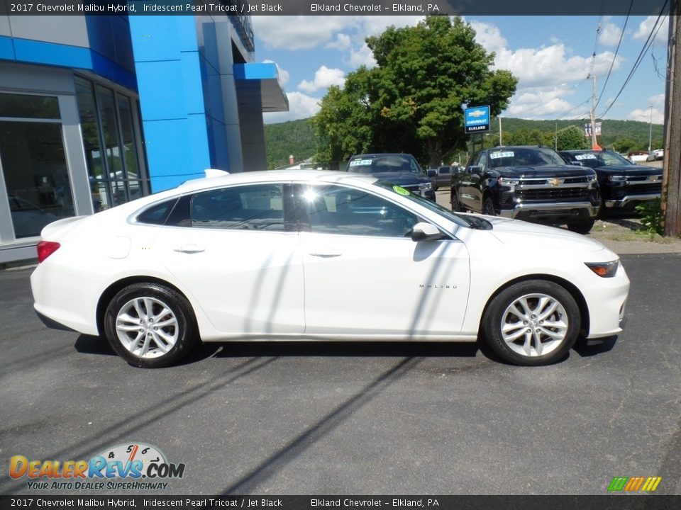 2017 Chevrolet Malibu Hybrid Iridescent Pearl Tricoat / Jet Black Photo #5