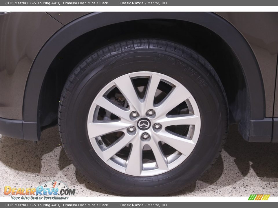 2016 Mazda CX-5 Touring AWD Titanium Flash Mica / Black Photo #19