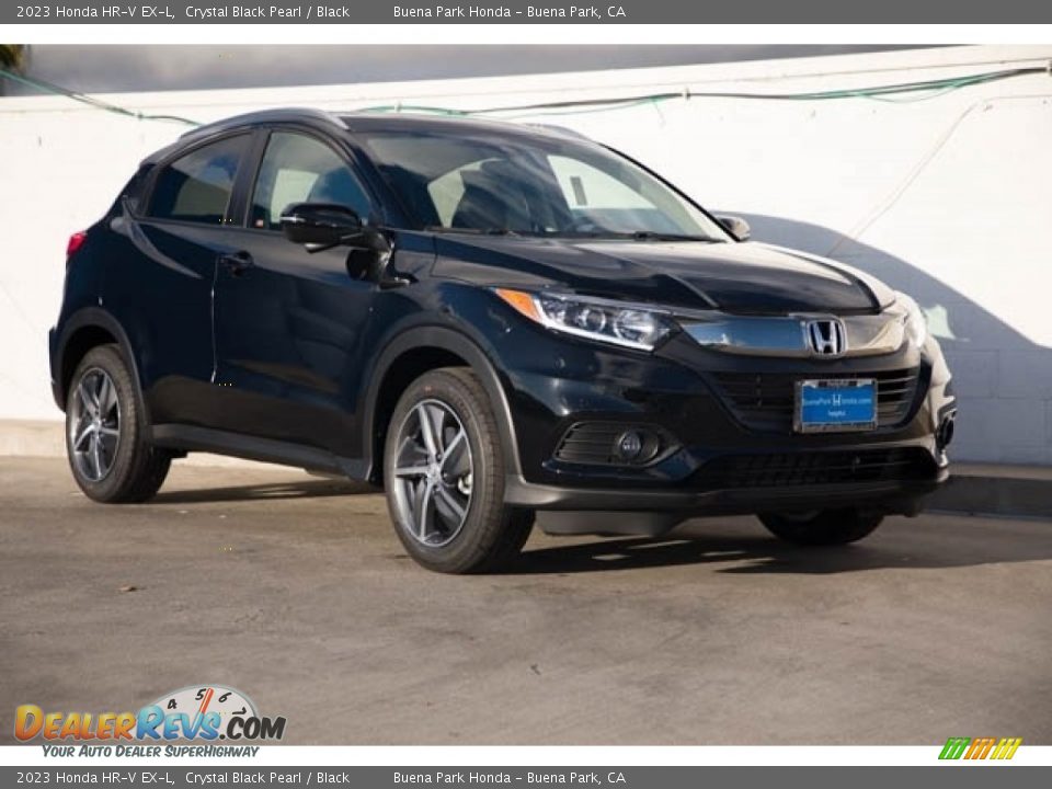 2023 Honda HR-V EX-L Crystal Black Pearl / Black Photo #1