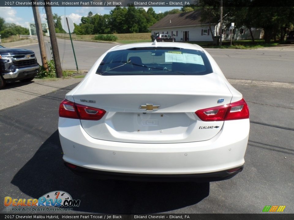 2017 Chevrolet Malibu Hybrid Iridescent Pearl Tricoat / Jet Black Photo #7