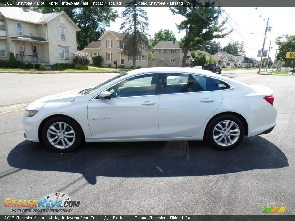 2017 Chevrolet Malibu Hybrid Iridescent Pearl Tricoat / Jet Black Photo #9