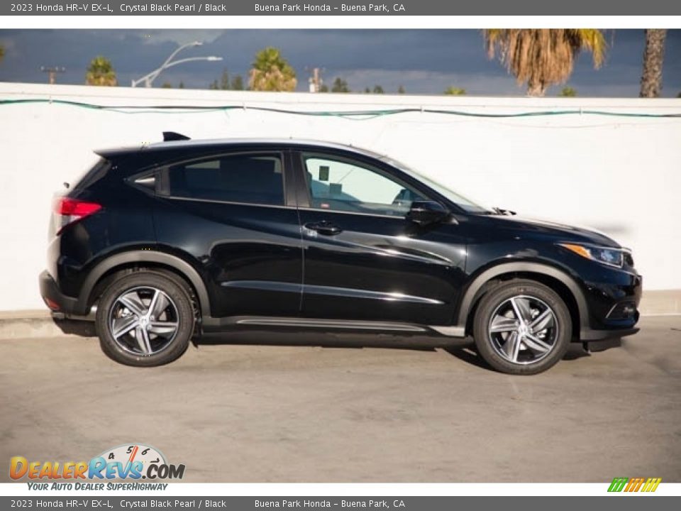 2023 Honda HR-V EX-L Crystal Black Pearl / Black Photo #8