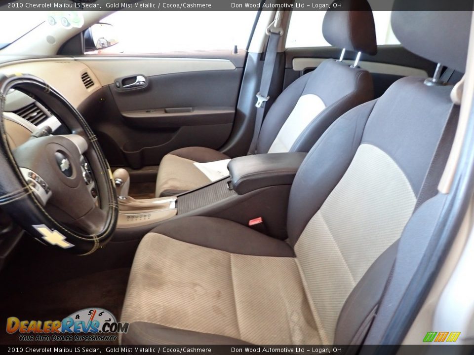 2010 Chevrolet Malibu LS Sedan Gold Mist Metallic / Cocoa/Cashmere Photo #11