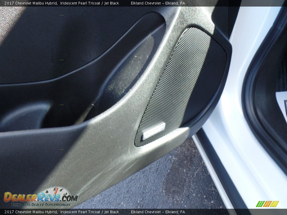 2017 Chevrolet Malibu Hybrid Iridescent Pearl Tricoat / Jet Black Photo #16