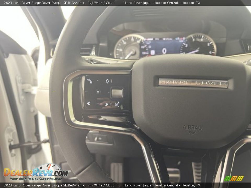 2023 Land Rover Range Rover Evoque SE R-Dynamic Steering Wheel Photo #16