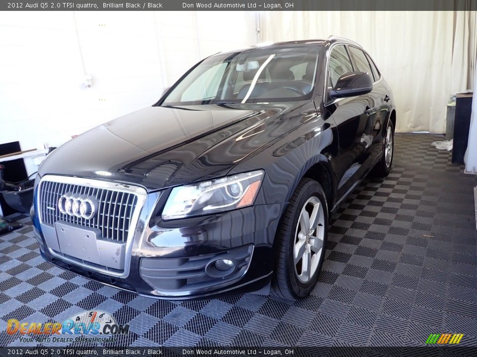 2012 Audi Q5 2.0 TFSI quattro Brilliant Black / Black Photo #7