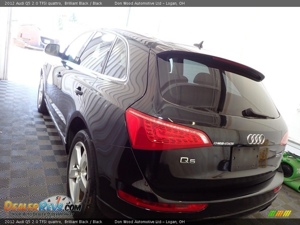 2012 Audi Q5 2.0 TFSI quattro Brilliant Black / Black Photo #8