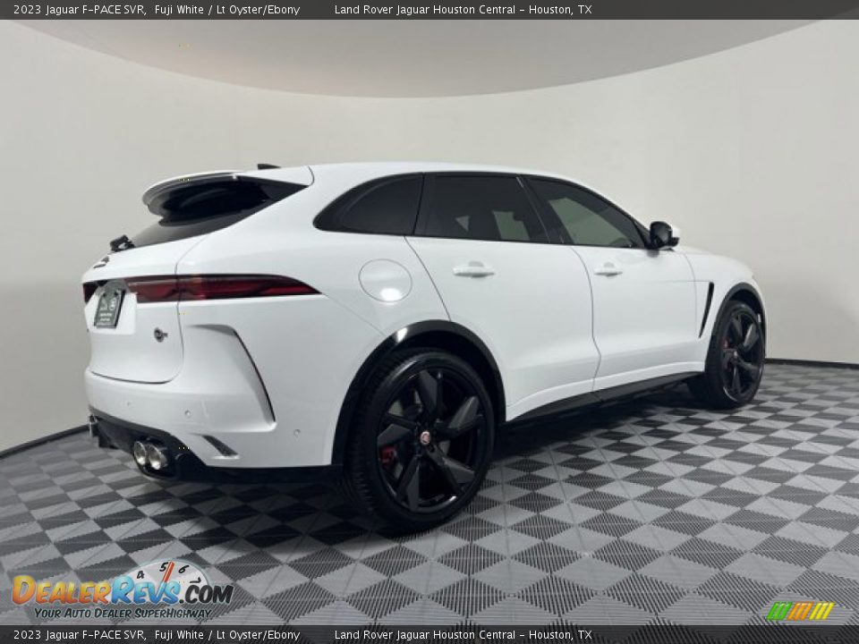 2023 Jaguar F-PACE SVR Fuji White / Lt Oyster/Ebony Photo #2