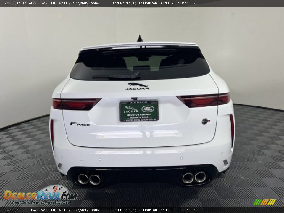 2023 Jaguar F-PACE SVR Fuji White / Lt Oyster/Ebony Photo #6