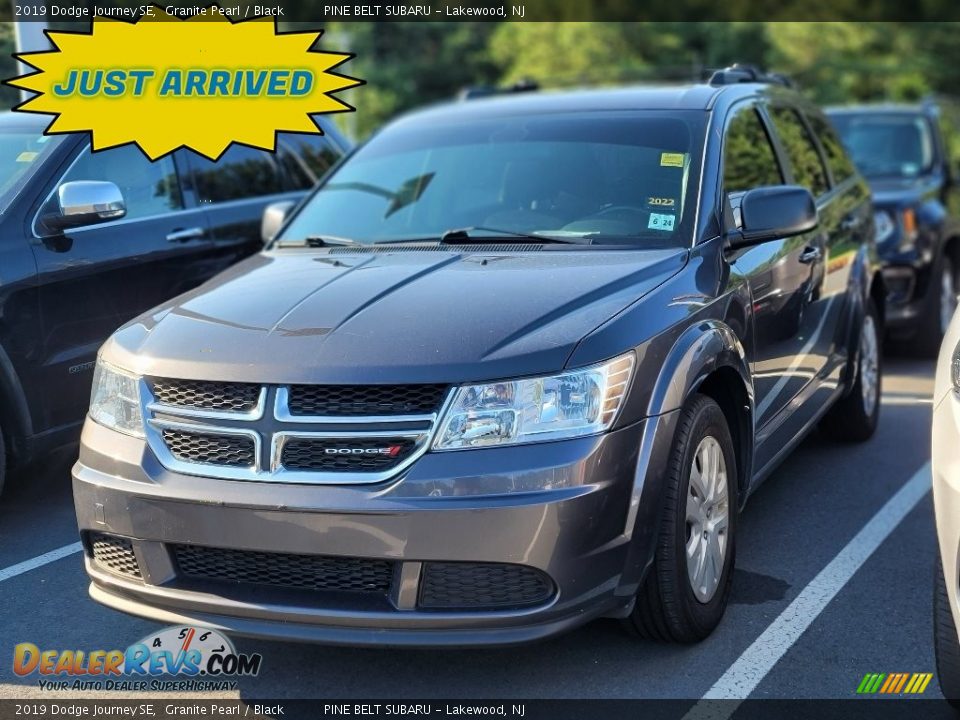 2019 Dodge Journey SE Granite Pearl / Black Photo #1