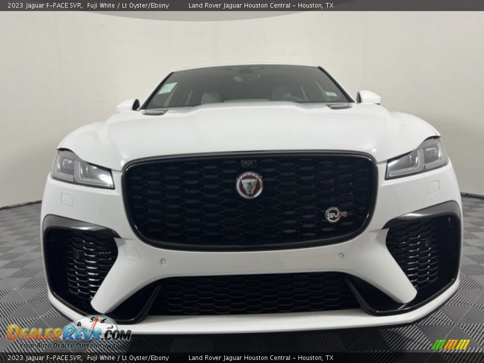 2023 Jaguar F-PACE SVR Fuji White / Lt Oyster/Ebony Photo #7