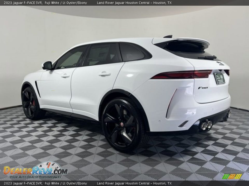 2023 Jaguar F-PACE SVR Fuji White / Lt Oyster/Ebony Photo #9