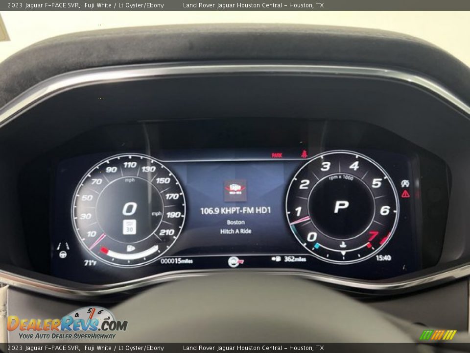 2023 Jaguar F-PACE SVR Gauges Photo #14