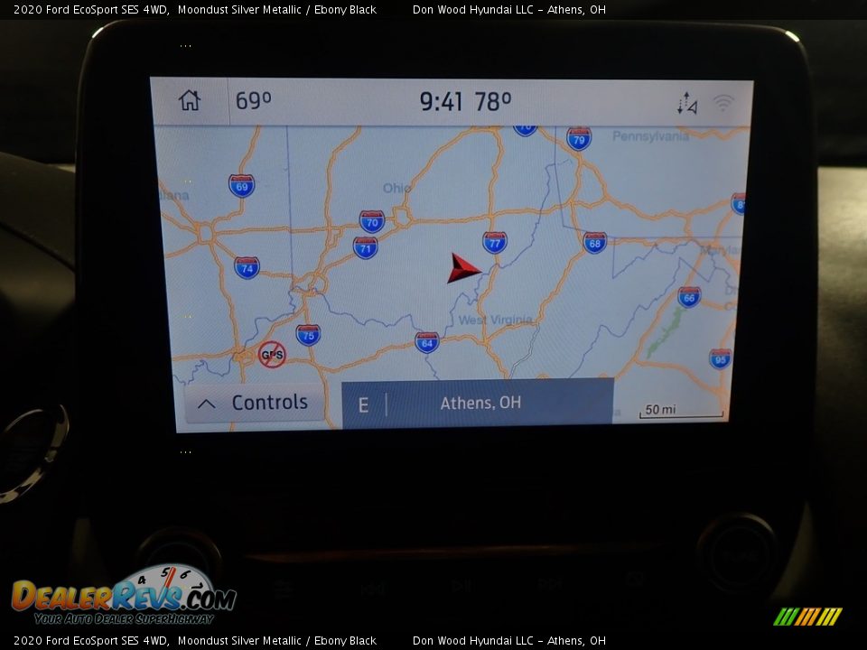 2020 Ford EcoSport SES 4WD Moondust Silver Metallic / Ebony Black Photo #3