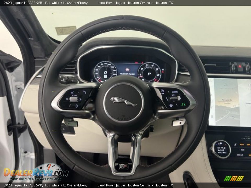 2023 Jaguar F-PACE SVR Steering Wheel Photo #16
