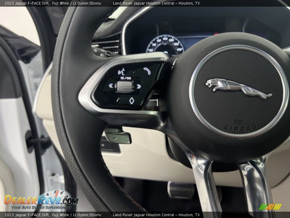 2023 Jaguar F-PACE SVR Steering Wheel Photo #17