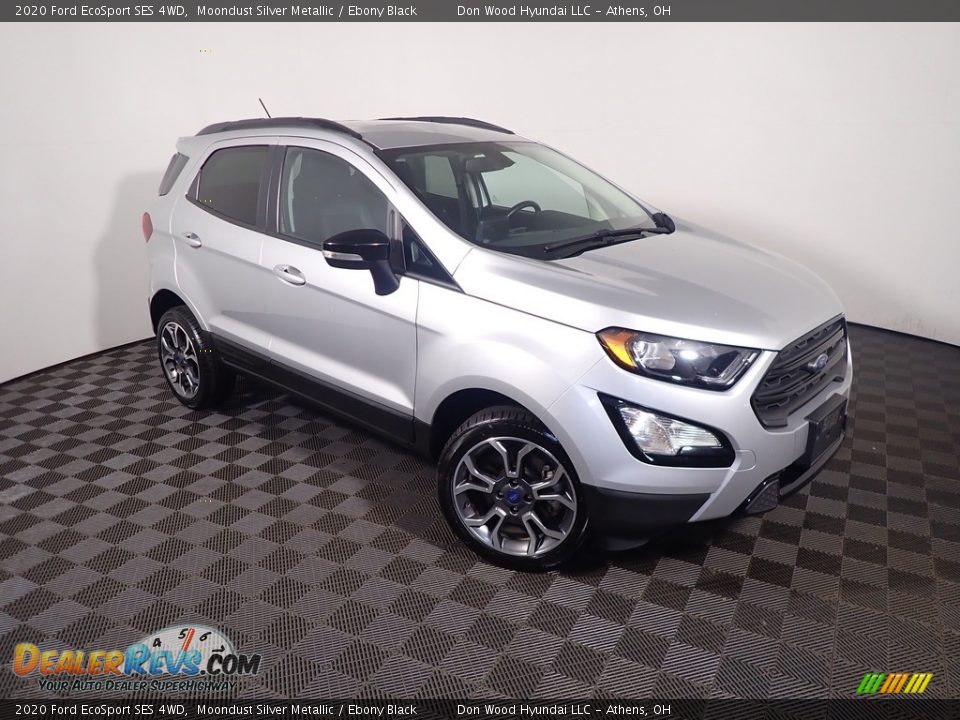 2020 Ford EcoSport SES 4WD Moondust Silver Metallic / Ebony Black Photo #5