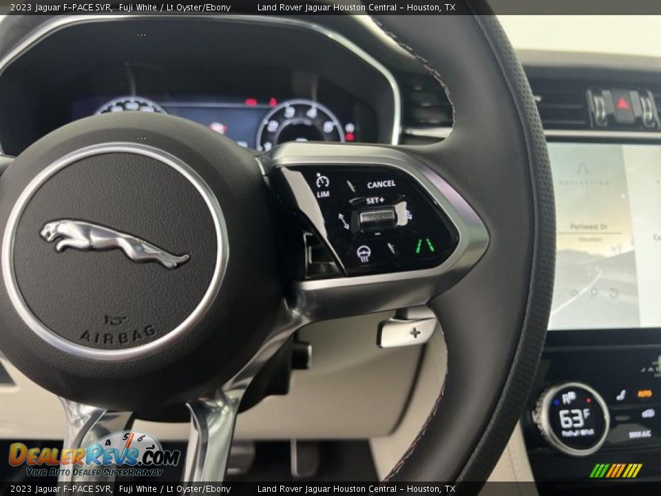 2023 Jaguar F-PACE SVR Steering Wheel Photo #18