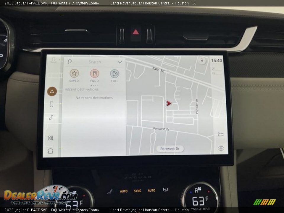 Navigation of 2023 Jaguar F-PACE SVR Photo #22