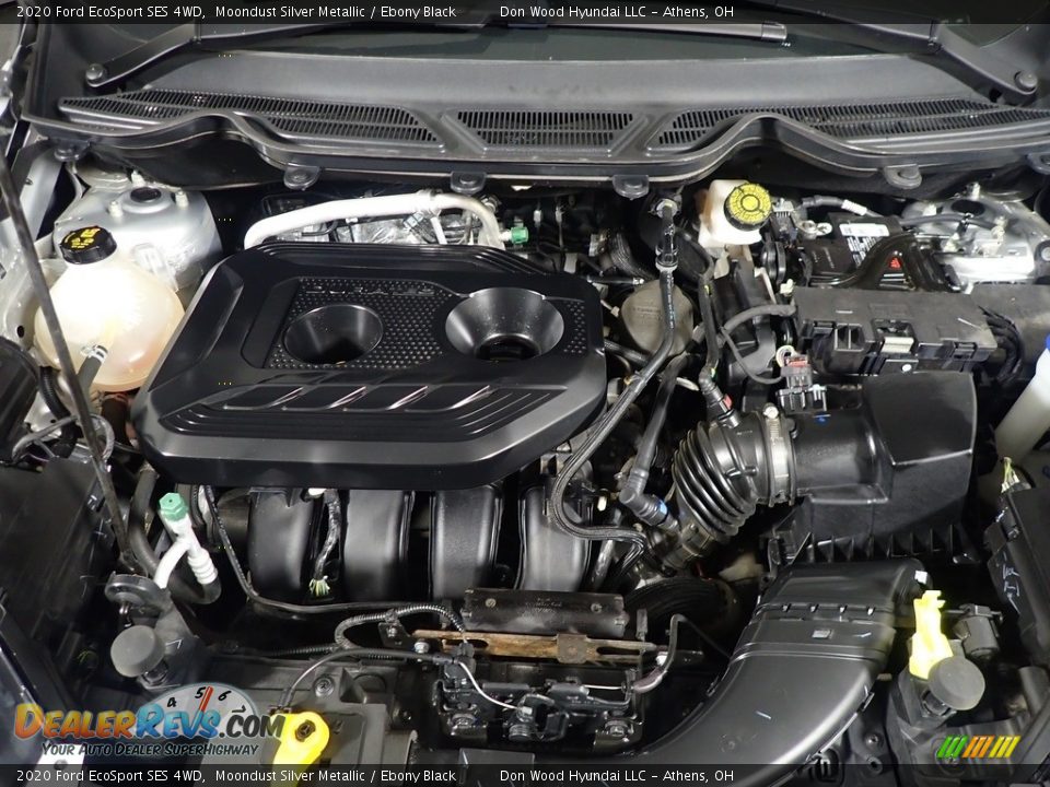 2020 Ford EcoSport SES 4WD Moondust Silver Metallic / Ebony Black Photo #9