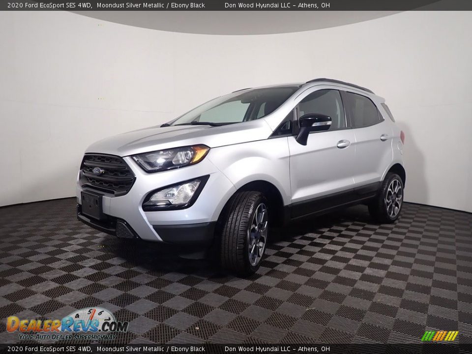 2020 Ford EcoSport SES 4WD Moondust Silver Metallic / Ebony Black Photo #10