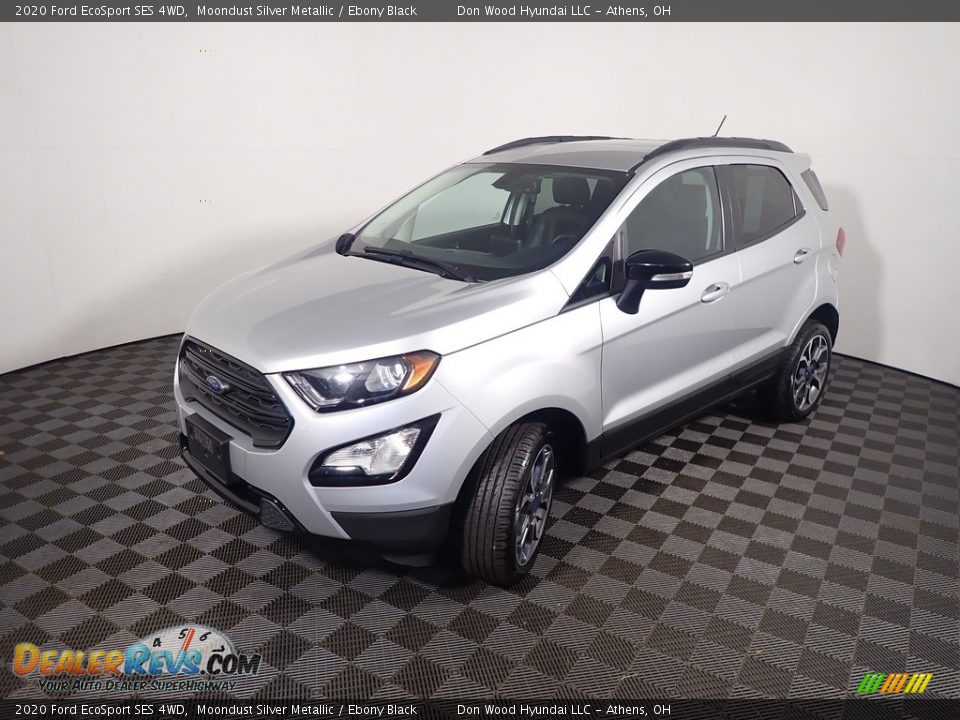 2020 Ford EcoSport SES 4WD Moondust Silver Metallic / Ebony Black Photo #11