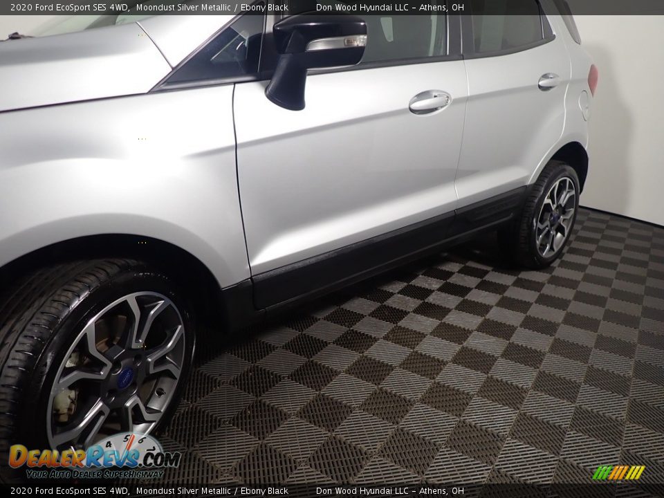 2020 Ford EcoSport SES 4WD Moondust Silver Metallic / Ebony Black Photo #12