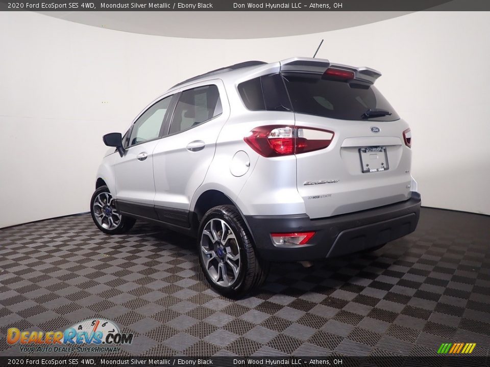 2020 Ford EcoSport SES 4WD Moondust Silver Metallic / Ebony Black Photo #13