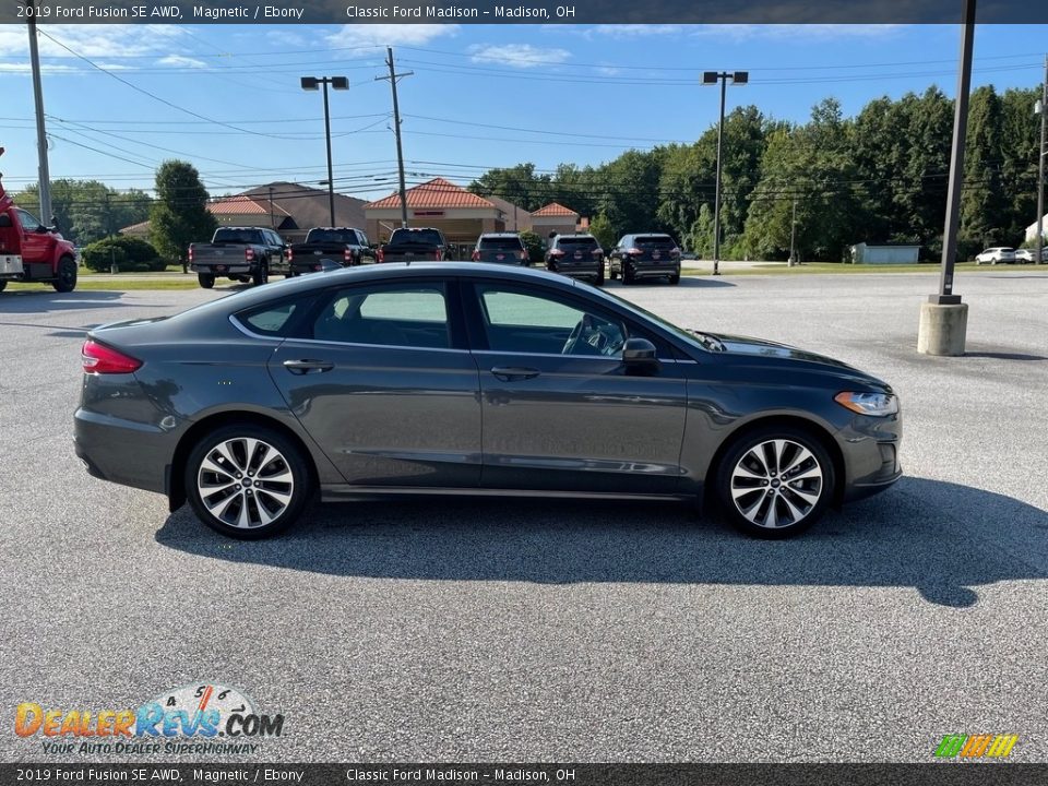 2019 Ford Fusion SE AWD Magnetic / Ebony Photo #4