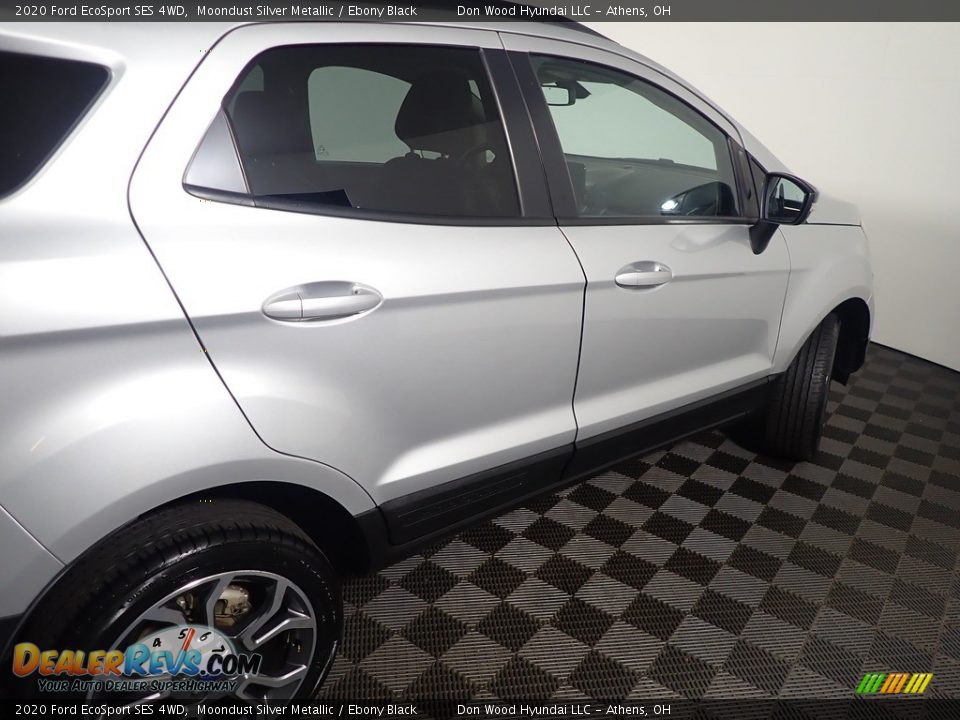 2020 Ford EcoSport SES 4WD Moondust Silver Metallic / Ebony Black Photo #21