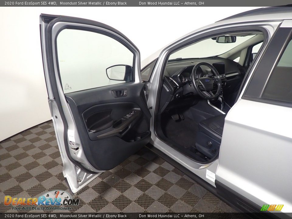 2020 Ford EcoSport SES 4WD Moondust Silver Metallic / Ebony Black Photo #22