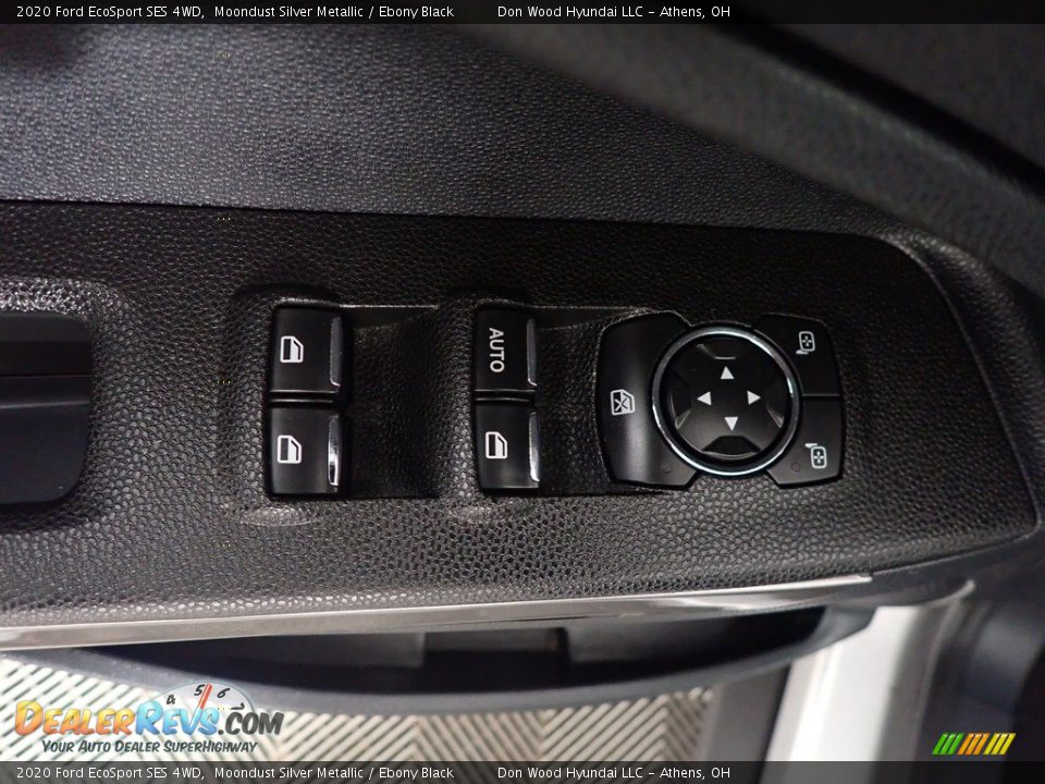 2020 Ford EcoSport SES 4WD Moondust Silver Metallic / Ebony Black Photo #23