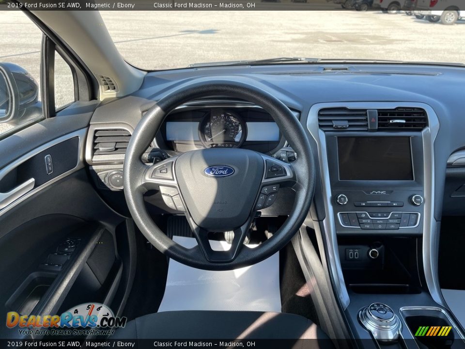 2019 Ford Fusion SE AWD Magnetic / Ebony Photo #9