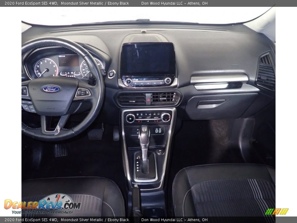 2020 Ford EcoSport SES 4WD Moondust Silver Metallic / Ebony Black Photo #27