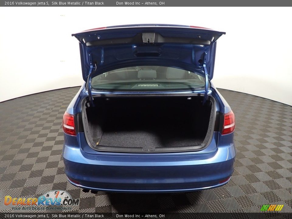 2016 Volkswagen Jetta S Silk Blue Metallic / Titan Black Photo #12
