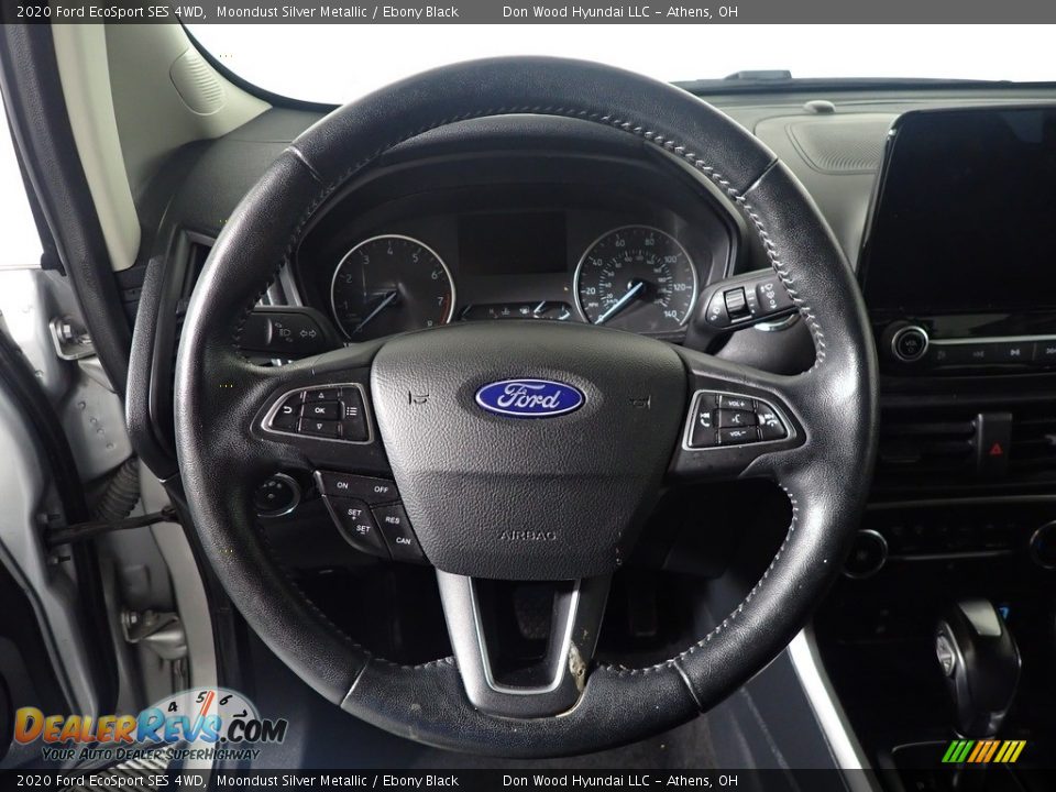 2020 Ford EcoSport SES 4WD Moondust Silver Metallic / Ebony Black Photo #29