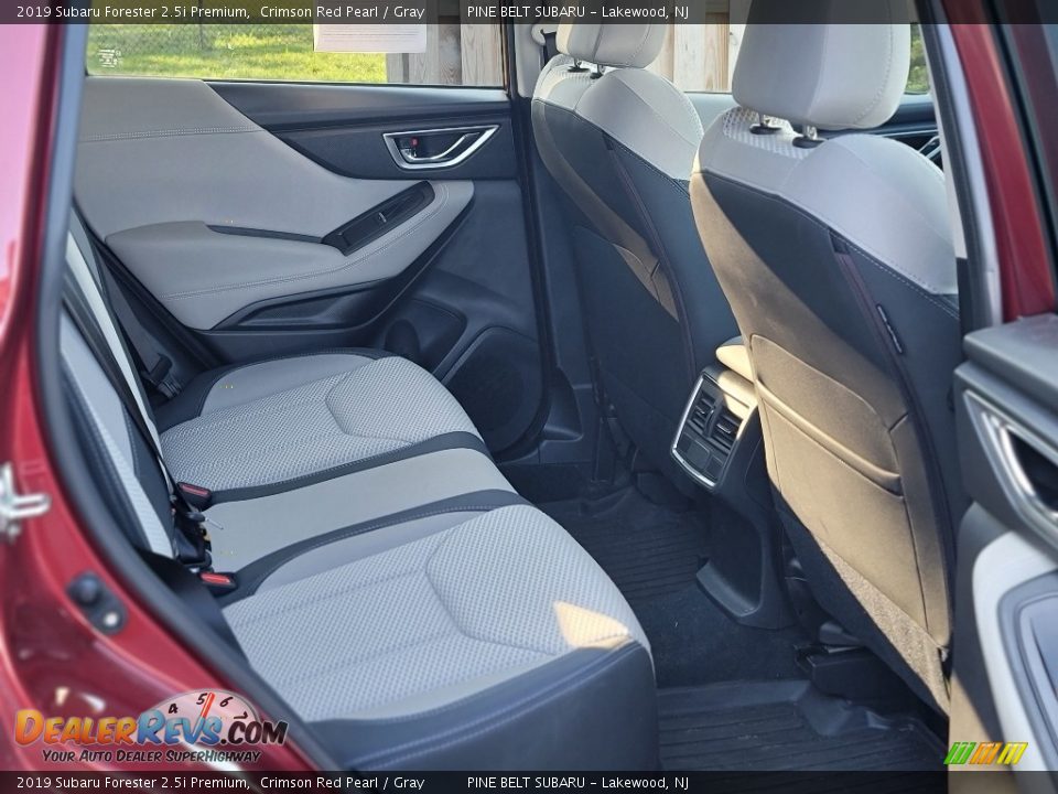 2019 Subaru Forester 2.5i Premium Crimson Red Pearl / Gray Photo #7