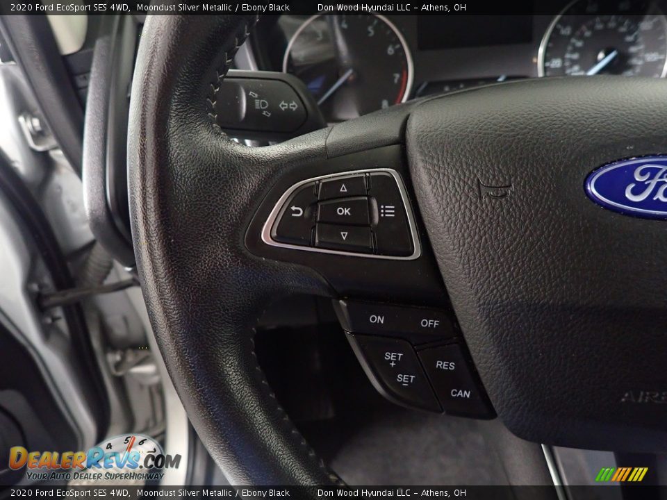 2020 Ford EcoSport SES 4WD Moondust Silver Metallic / Ebony Black Photo #31