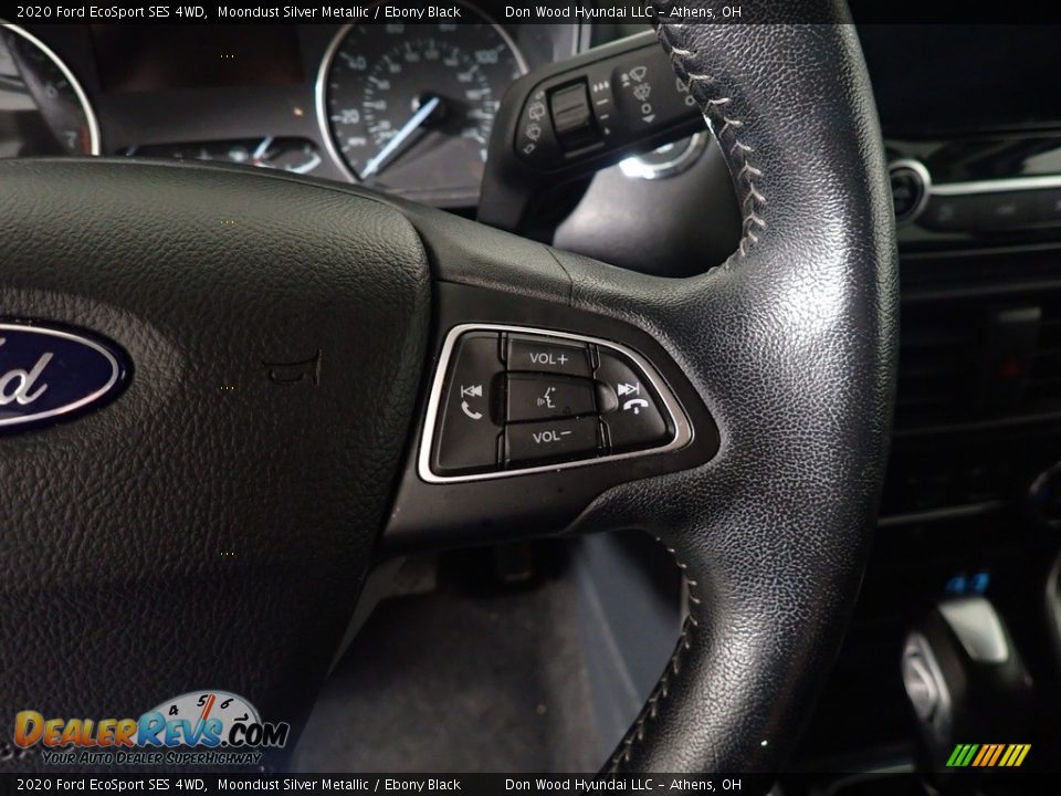 2020 Ford EcoSport SES 4WD Moondust Silver Metallic / Ebony Black Photo #32