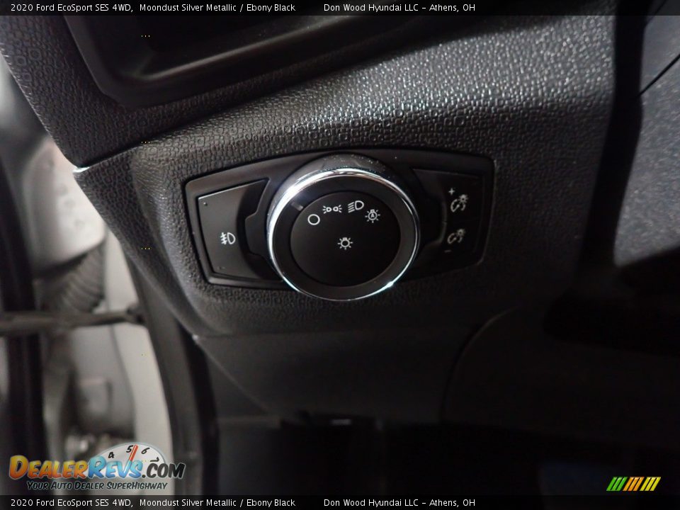 2020 Ford EcoSport SES 4WD Moondust Silver Metallic / Ebony Black Photo #33