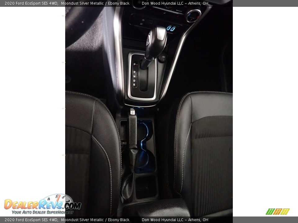 2020 Ford EcoSport SES 4WD Moondust Silver Metallic / Ebony Black Photo #34