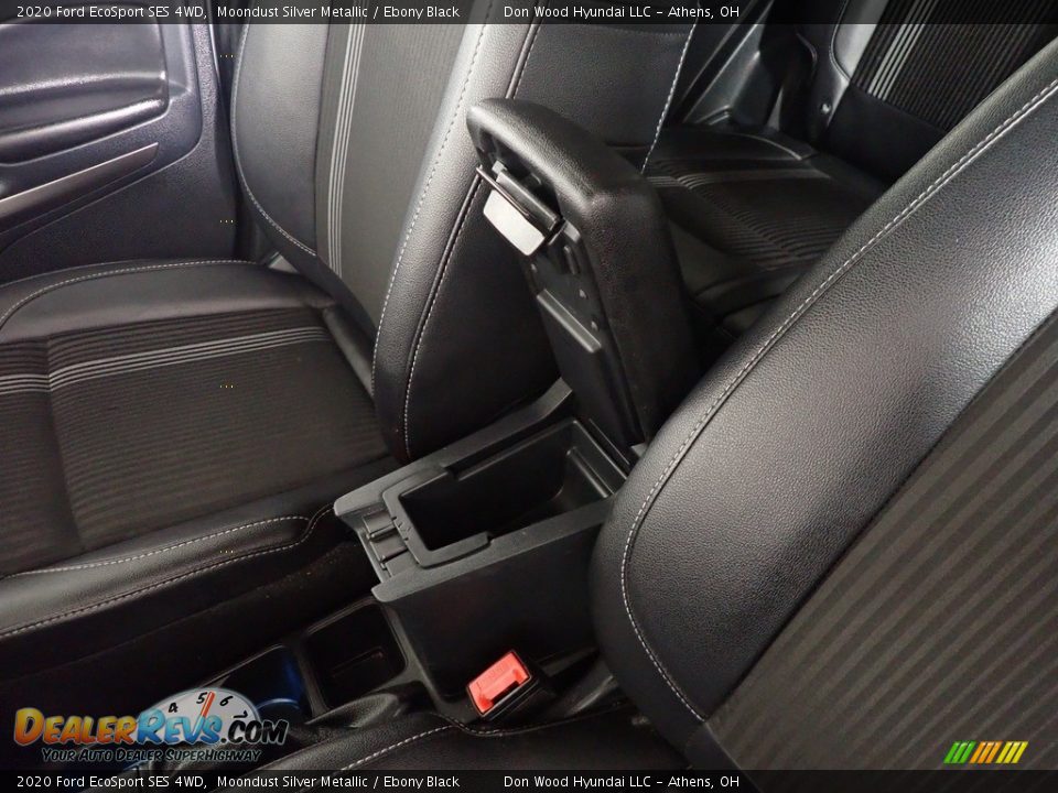 2020 Ford EcoSport SES 4WD Moondust Silver Metallic / Ebony Black Photo #35