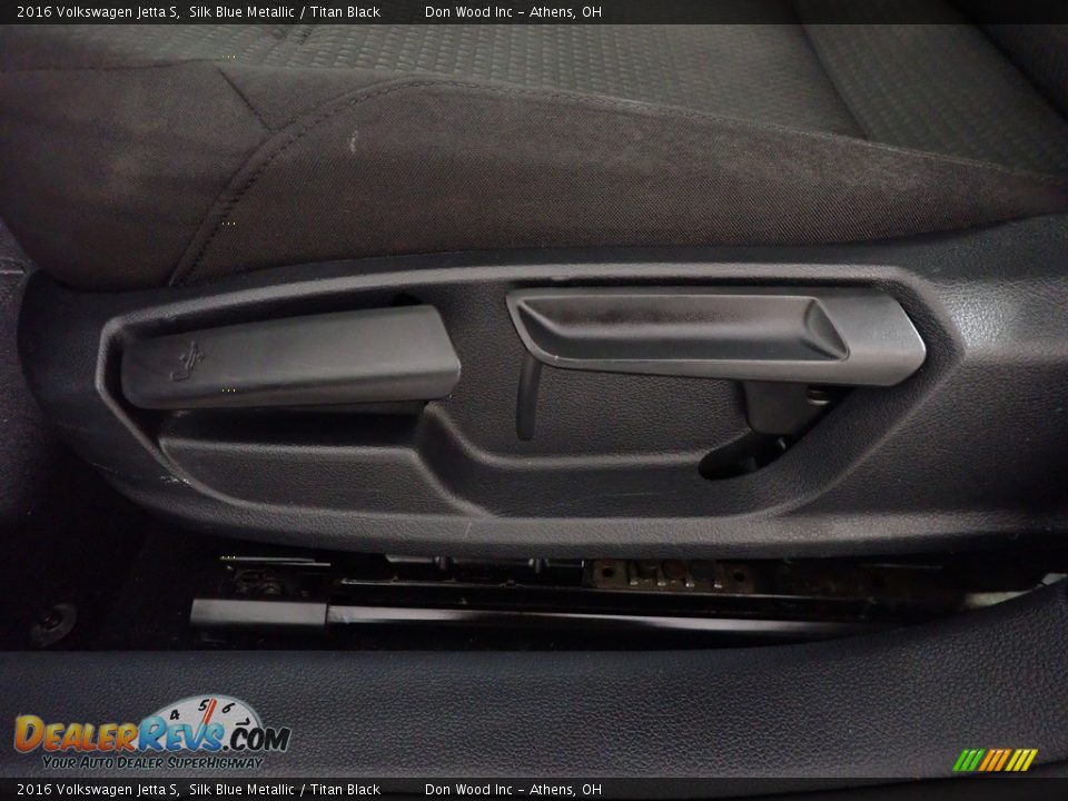 2016 Volkswagen Jetta S Silk Blue Metallic / Titan Black Photo #19