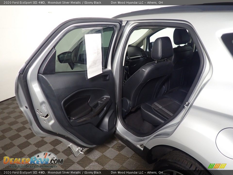 2020 Ford EcoSport SES 4WD Moondust Silver Metallic / Ebony Black Photo #36