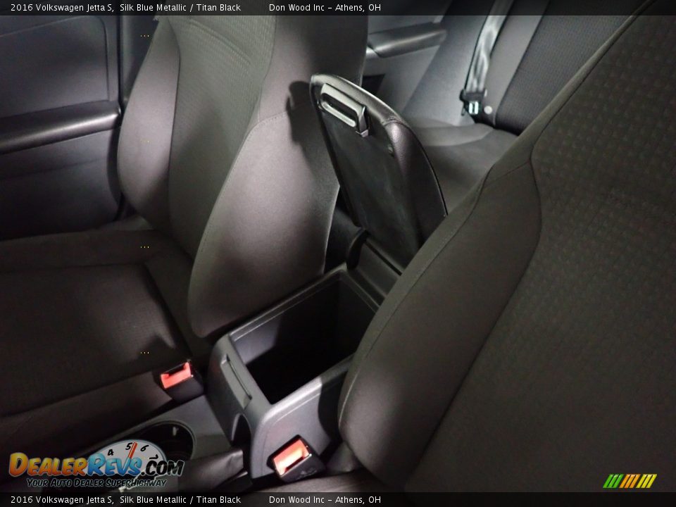 2016 Volkswagen Jetta S Silk Blue Metallic / Titan Black Photo #28