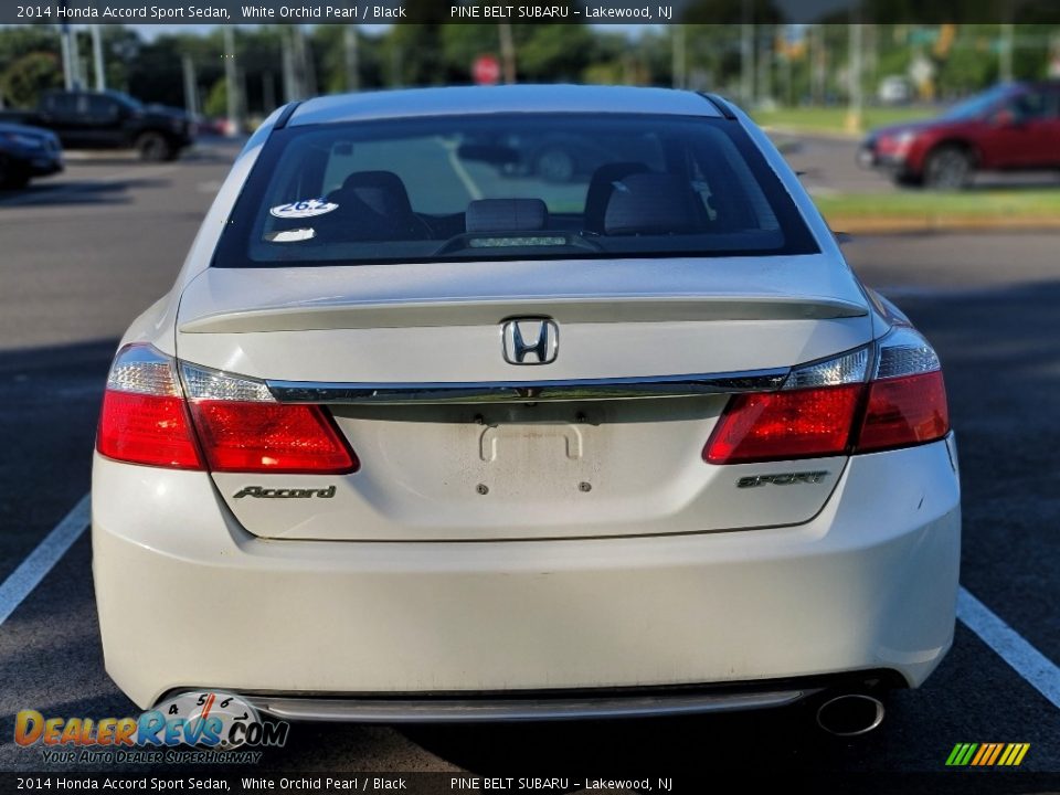 2014 Honda Accord Sport Sedan White Orchid Pearl / Black Photo #9