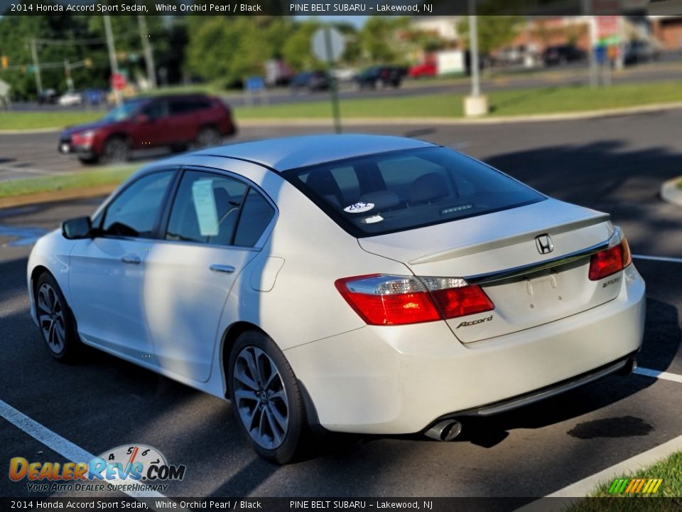 2014 Honda Accord Sport Sedan White Orchid Pearl / Black Photo #10