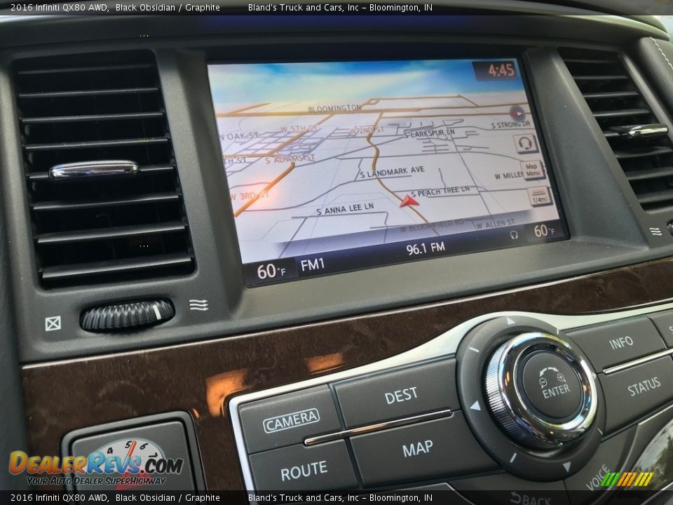 Navigation of 2016 Infiniti QX80 AWD Photo #25
