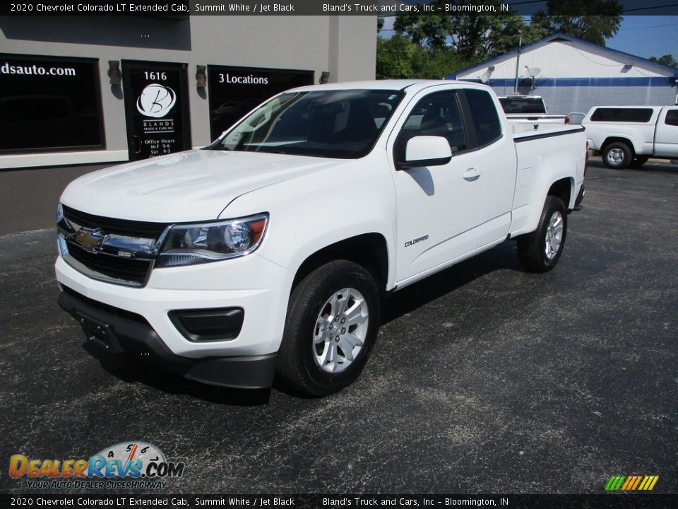 2020 Chevrolet Colorado LT Extended Cab Summit White / Jet Black Photo #2