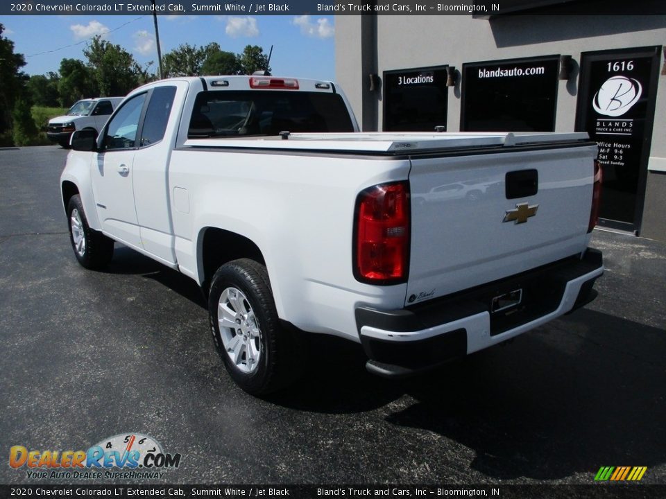 2020 Chevrolet Colorado LT Extended Cab Summit White / Jet Black Photo #3